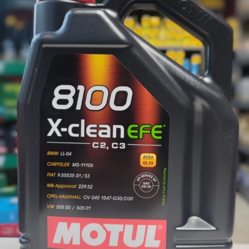 Motul 8100 X-CLEAN EFE C2/C3 5w30 5L