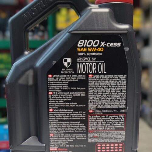 Motul 8100 X-CESS 5w40 5L