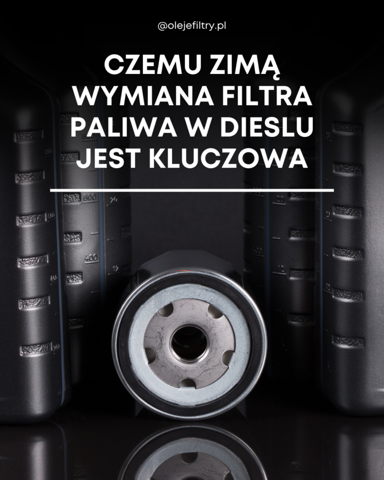 Czemu zimą wymiana filtra paliwa w dieslu jest kluczowa